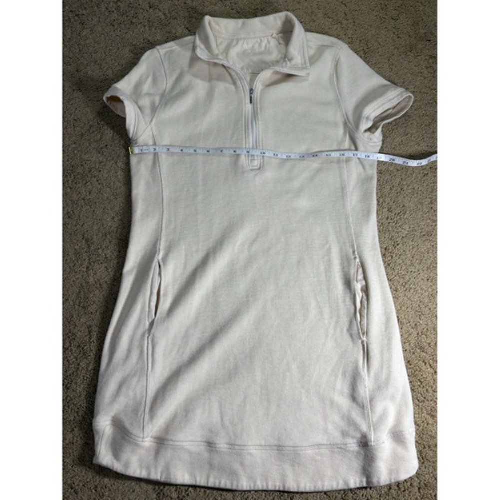 Legendary Outfitters Outdoor Dress Women Medium Beige 1/4 Zip Pockets Utility - Picture 5 of 6